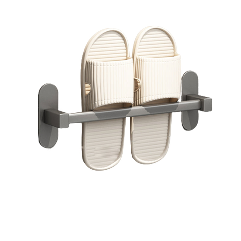 Gray Bathroom Accessory Set Modern 1/2 - Piece Bathroom Shelf Rustproof