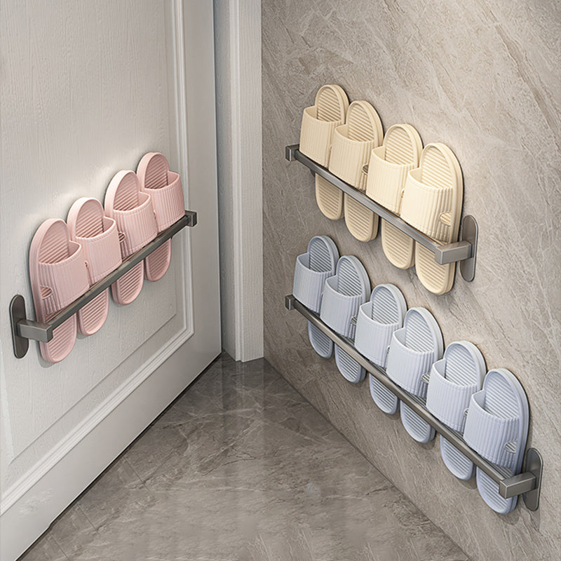 Gray Bathroom Accessory Set Modern 1/2 - Piece Bathroom Shelf Rustproof