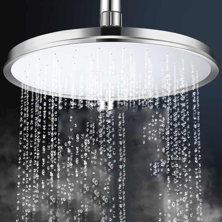 Round Showerhead Combo Modern Fixed Showerhead for Bathroom