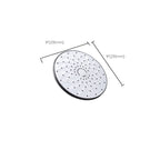 Round Showerhead Combo Modern Fixed Showerhead for Bathroom