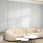 Modern Linen Wall Cladding Panels Textured Wall Interior Anti-Collision Board