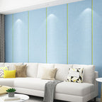 Modern Linen Wall Cladding Panels Textured Wall Interior Anti-Collision Board
