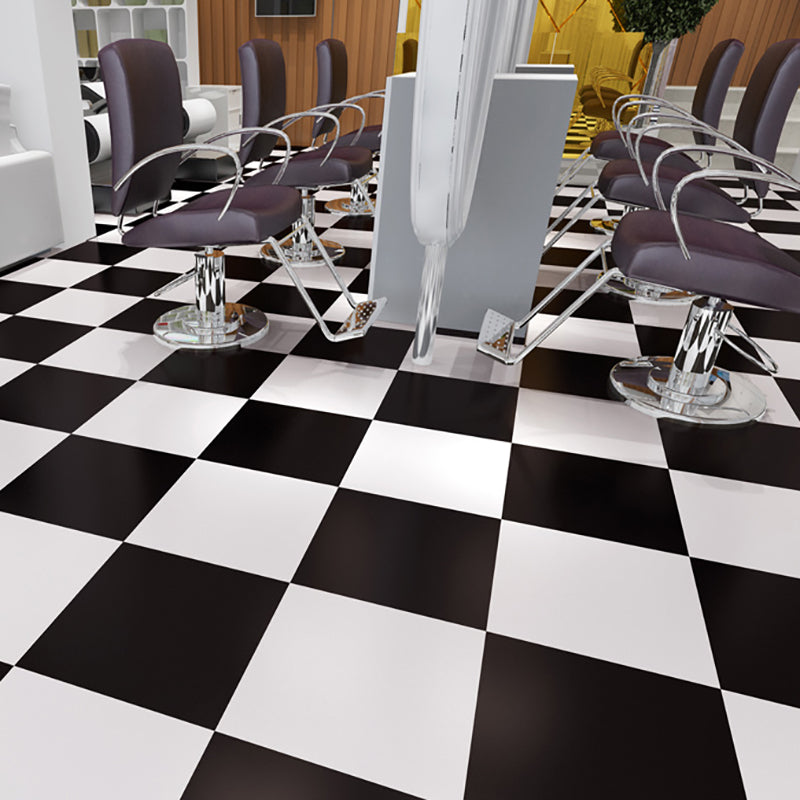 Modern Stone Look Plastic Flooring Waterproof Tiles with Square Edge