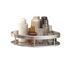 Silver/Black Bathroom Accessories Set Modern 1/2/3 - Piece Bathroom Shelf