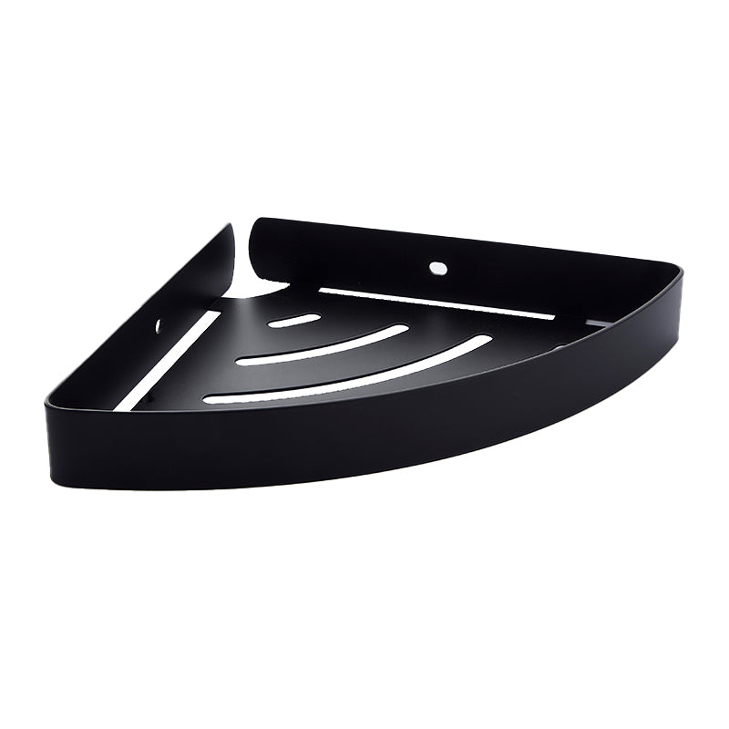 Silver/black Bathroom accessory set Modern 1/2/3 - Piece Bathroom shelf