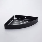 Silver/black Bathroom accessory set Modern 1/2/3 - Piece Bathroom shelf