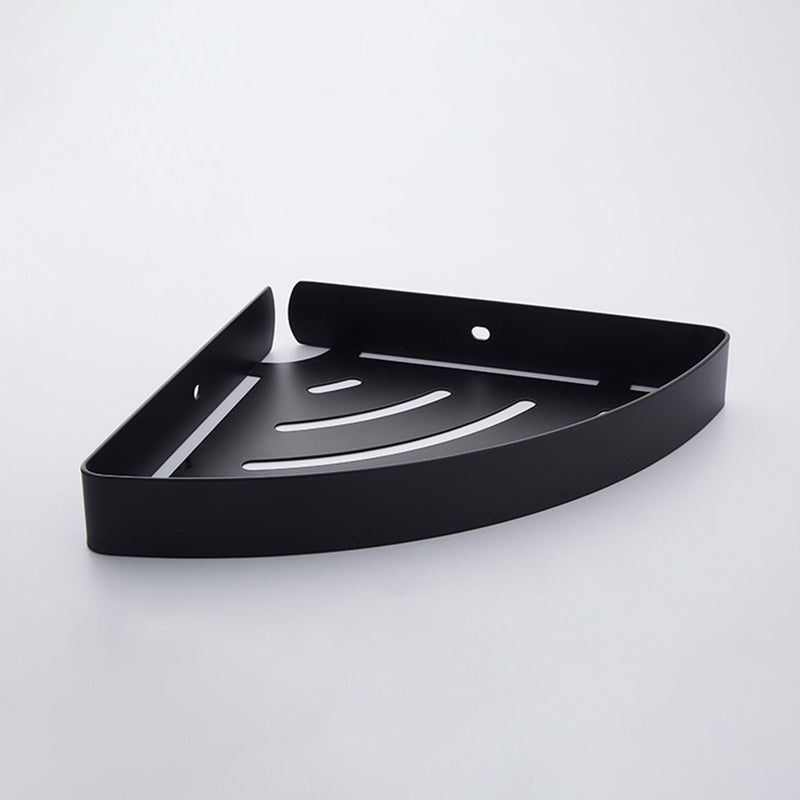 Silver/black Bathroom accessory set Modern 1/2/3 - Piece Bathroom shelf