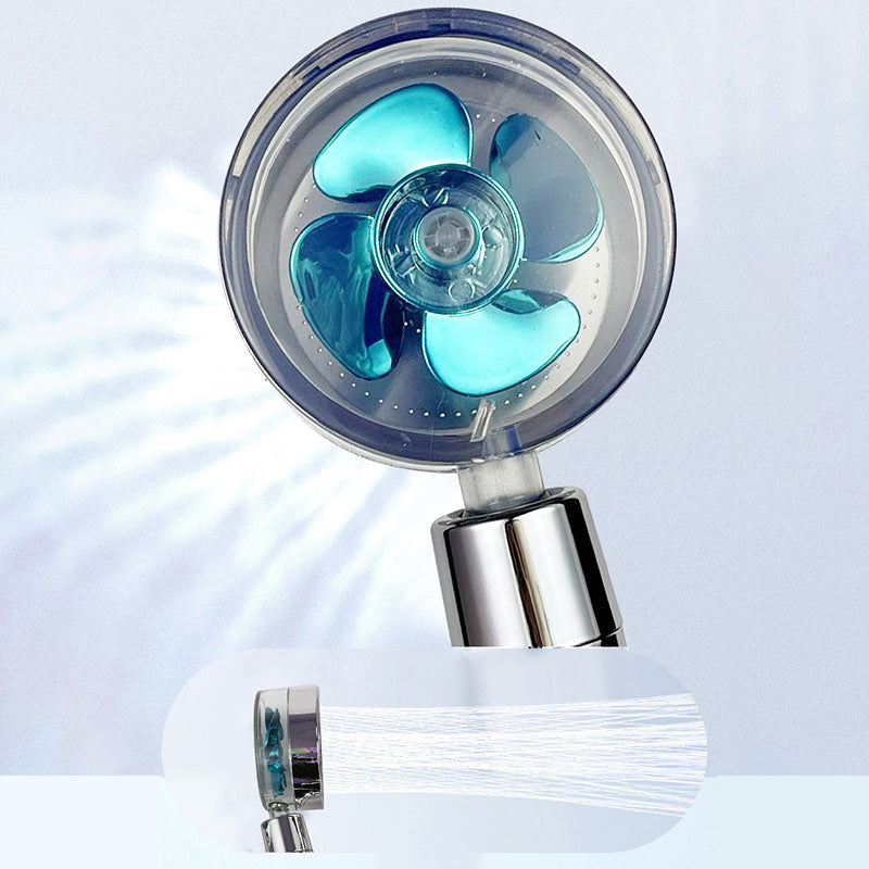 Modern Round Handheld Showerhead Rain Spray Head made of Plastic