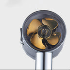 Modern Round Handheld Showerhead Rain Spray Head made of Plastic