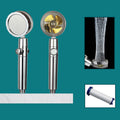Modern Round Handheld Showerhead Rain Spray Head made of Plastic