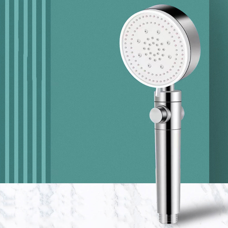 Metal Shower Head Combo Modern Adjustable Spray Pattern Hand Shower