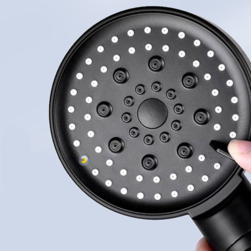 Metal Shower Head Combo Modern Adjustable Spray Pattern Hand Shower