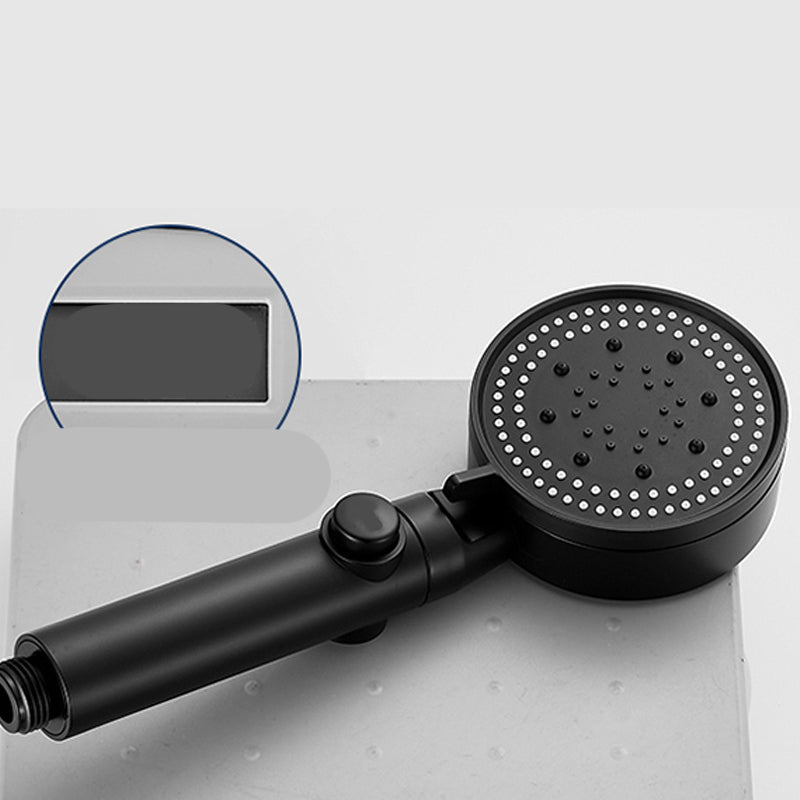 Metal Shower Head Combo Modern Adjustable Spray Pattern Hand Shower