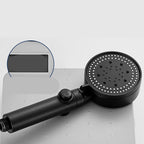 Metal Shower Head Combo Modern Adjustable Spray Pattern Hand Shower