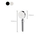 Metal Shower Head Combo Modern Adjustable Spray Pattern Hand Shower