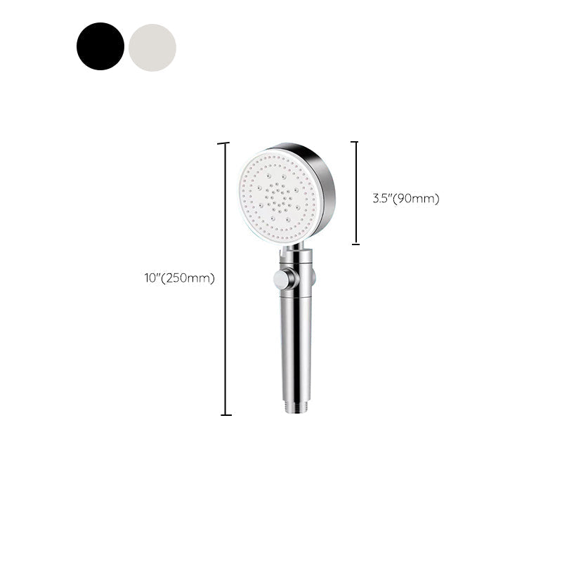 Metal Shower Head Combo Modern Adjustable Spray Pattern Hand Shower