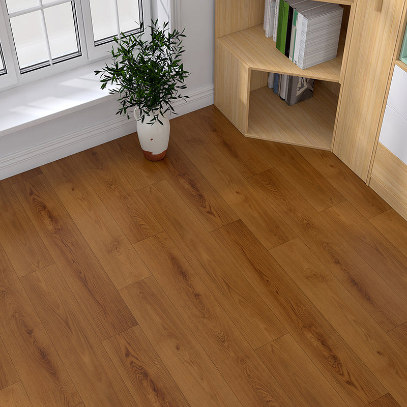 Rectangular Plastic Floor Water-Resistant Fabric Look Floor Tiles