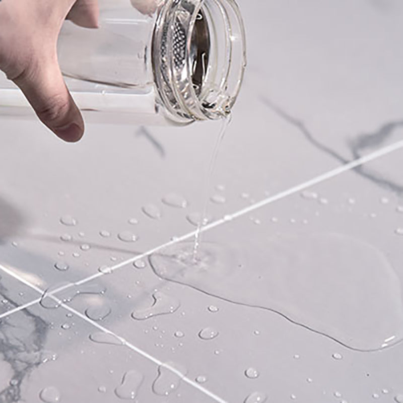 Rectangular Plastic Floor Waterproof Fabric Look Floor Tiles