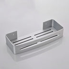 Silver Bathroom Accessory Set Modern Anti-Rust 1/2/3 -piece Bath Shelf