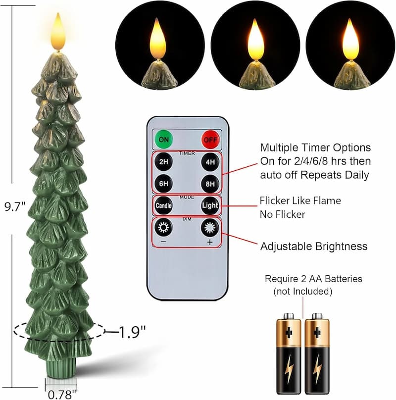 LumoTree – Safe LED candles for a festive Christmas atmosphere