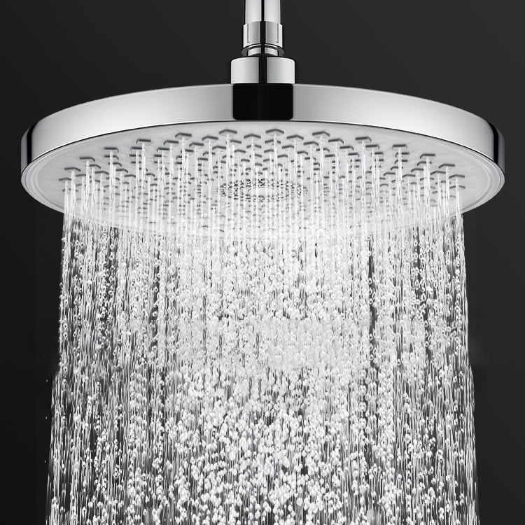 Round solid shower metal modern shower head combination for the bathroom