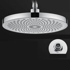 Round solid shower metal modern shower head combination for the bathroom