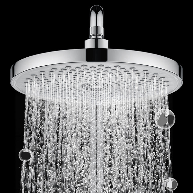 Round solid shower metal modern shower head combination for the bathroom