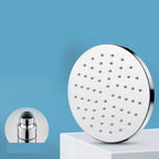 Metal Shower Head Combo Contemporary Round Fixed Shower Head for the Bathroom