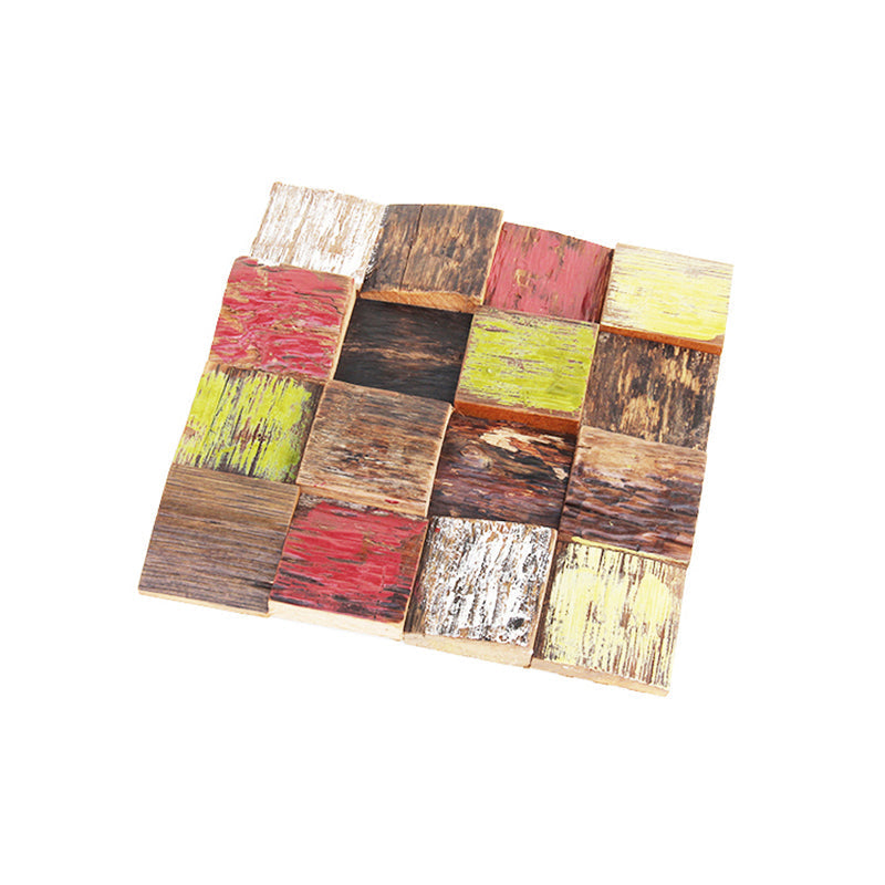 Wall cladding wood shiplap mosaic modern interior wall cladding