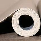 Plain plastic floor waterproof tiles with square edge
