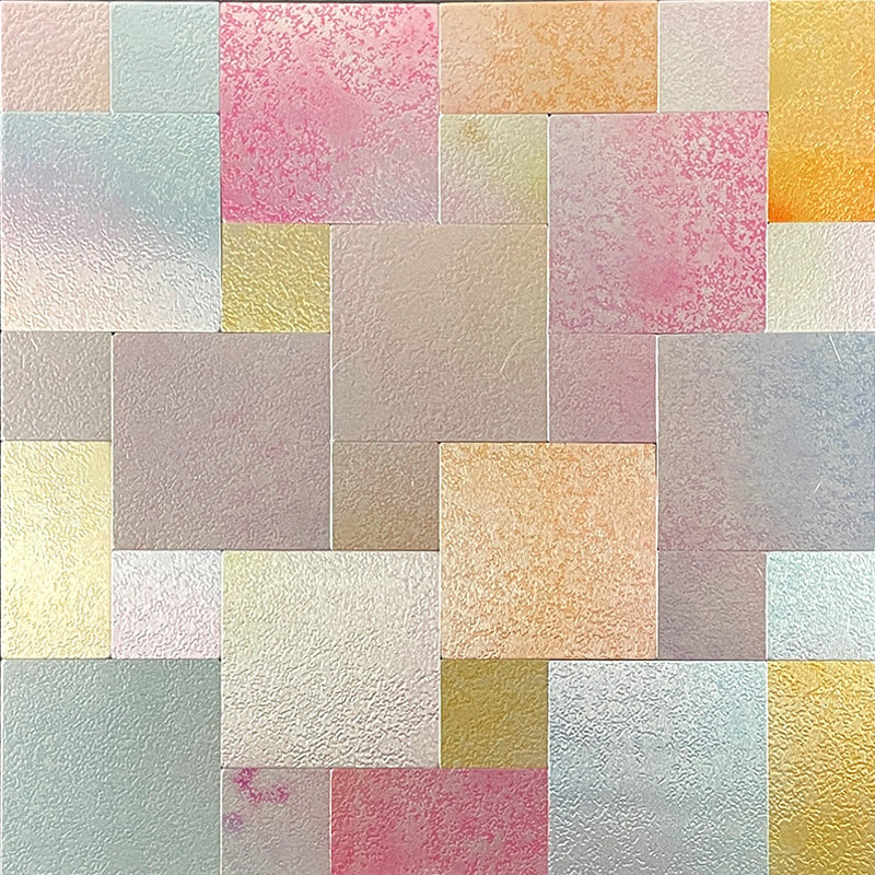 Rectangular Tile Peel and Stick Tile Kitchen Aluminum Splashback Peel and Stick Wall Tile