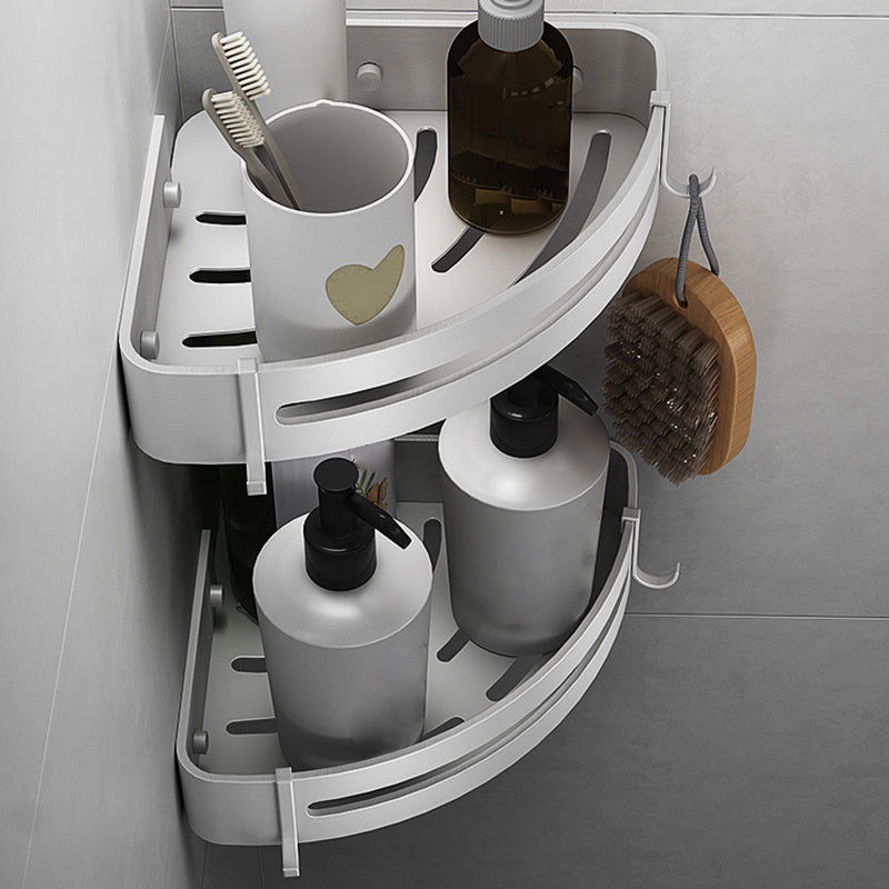 Silver Bathroom Set Modern Rust Protection Bathroom Accessories Individual or as Set