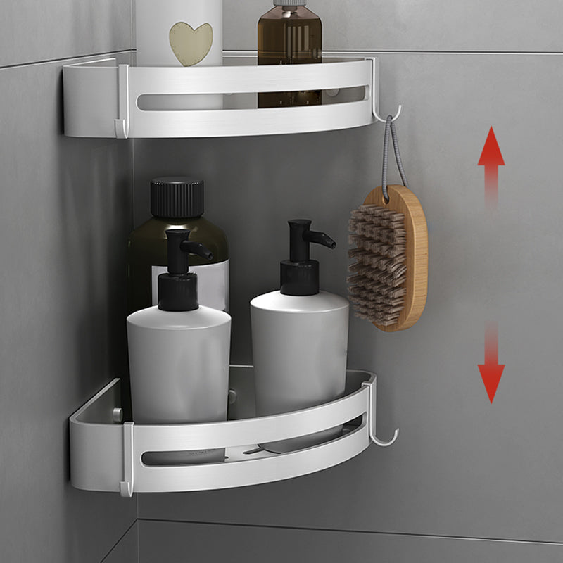 Silver Bathroom Set Modern Rust Protection Bathroom Accessories Individual or as Set
