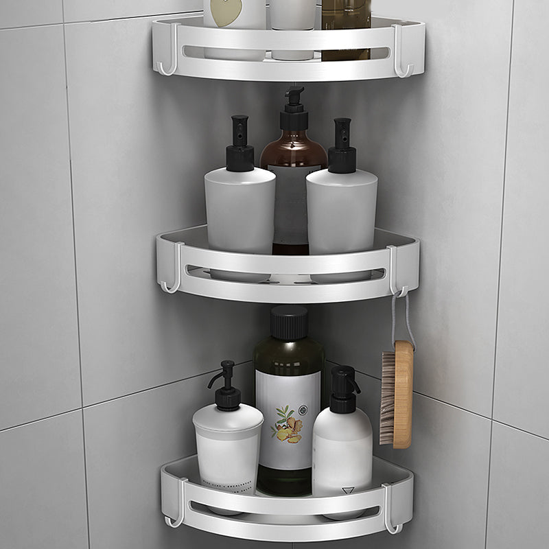 Silver Bathroom Set Modern Rust Protection Bathroom Accessories Individual or as Set