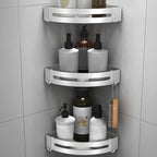 Silver Bathroom Set Modern Rust Protection Bathroom Accessories Individual or as Set