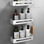Silver Bathroom Set Modern Rust Protection Bathroom Accessories Individual or as Set