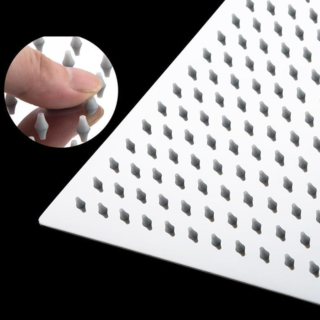 Stainless Steel Showerhead Combo Modern Fixed Showerhead for the Bathroom
