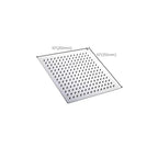 Stainless Steel Showerhead Combo Modern Fixed Showerhead for the Bathroom