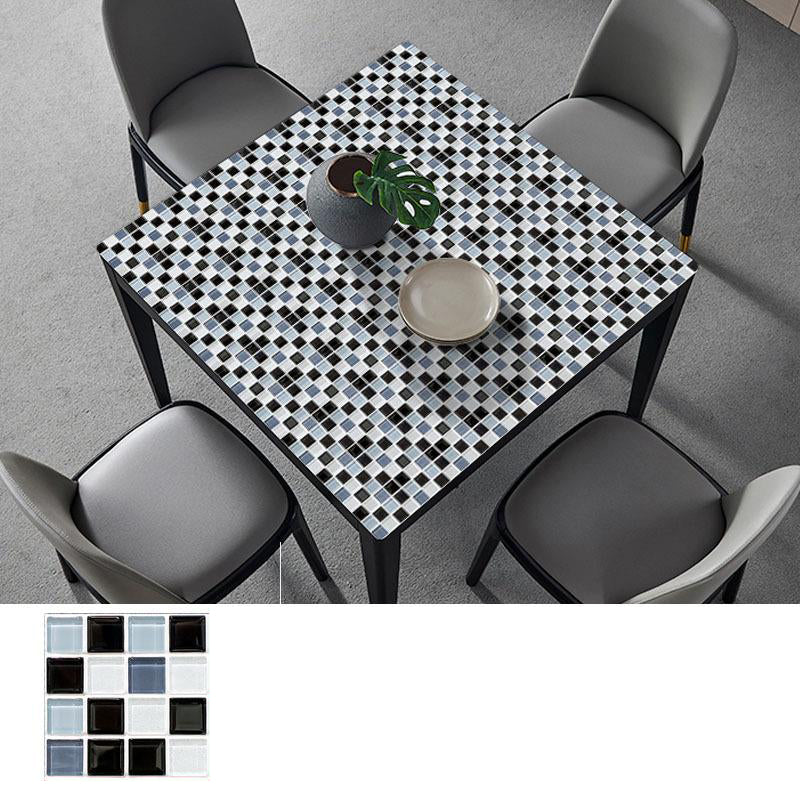 Pattern Color Stone Peel and Stick Mosaic Tile Peel and Stick Tiles Set of 20