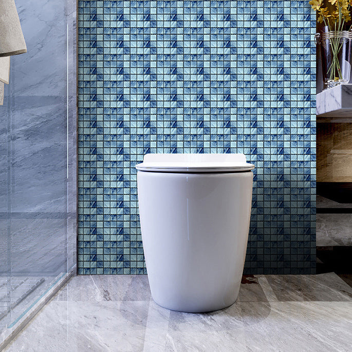 Pattern Color Stone Peel and Stick Mosaic Tile Peel and Stick Tiles Set of 20