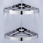 Silver/Black Bathroom Set Modern 1/2/3 Piece Anti-Rust Bathroom Shelf