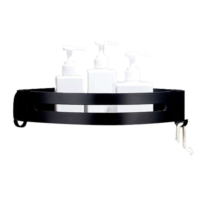 Black Bathroom Set Modern 1/2/3 - Piece Anti-Rust Bathroom Rack