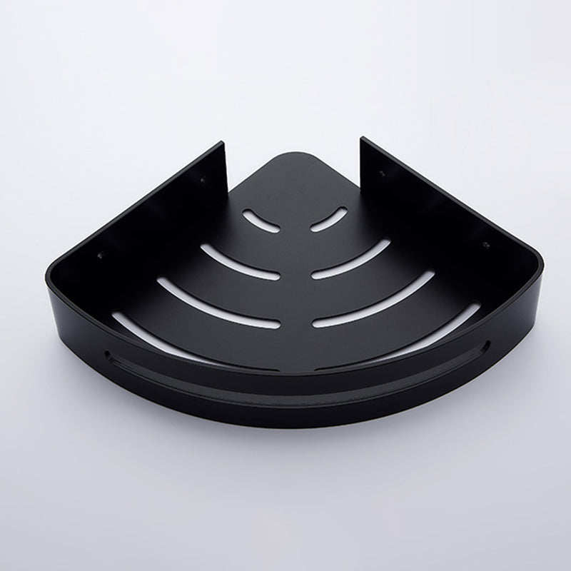 Black Bathroom Set Modern 1/2/3 - Piece Anti-Rust Bathroom Rack