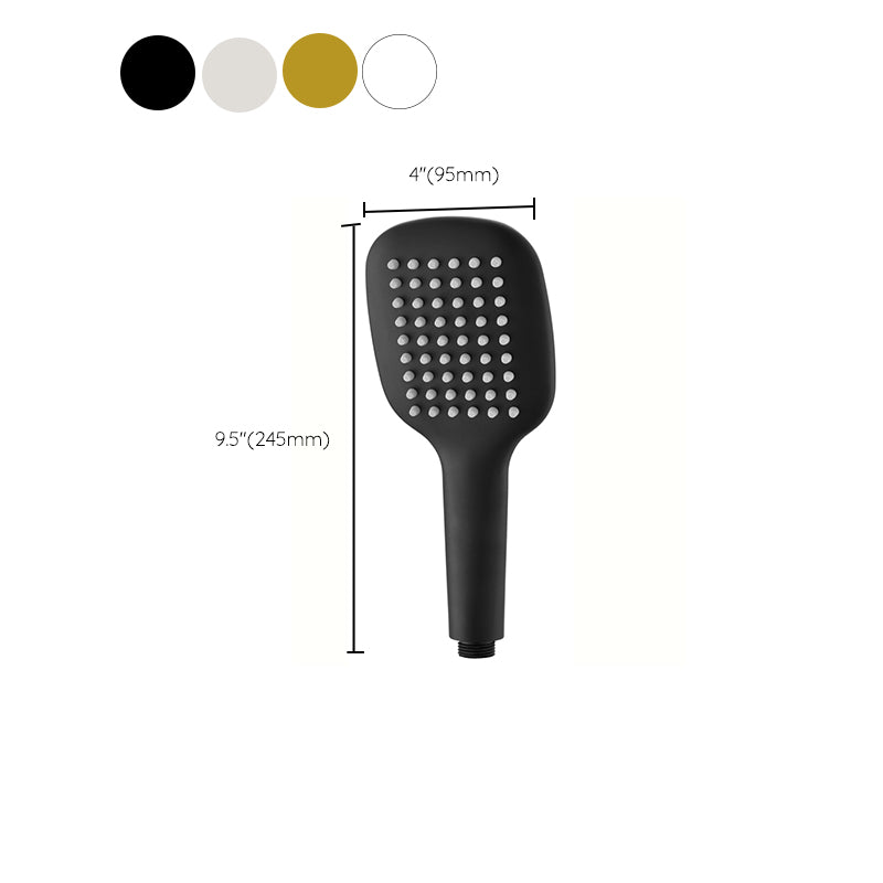 Modern Square Shower Head 304 Stainless Steel Hand Shower
