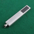 Simple Rectangle Shower Head 304 Stainless Steel Hand Shower