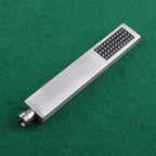 Simple Rectangle Shower Head 304 Stainless Steel Hand Shower