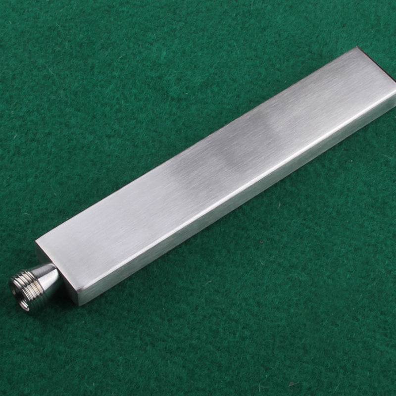 Simple Rectangle Shower Head 304 Stainless Steel Hand Shower