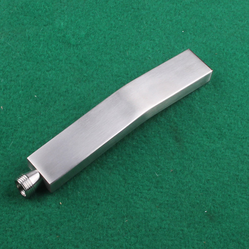 Simple Rectangle Shower Head 304 Stainless Steel Hand Shower