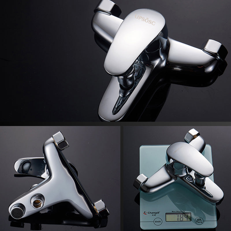 Tradition Fixed Bathtub Mixer Wall Mount Lever Handle Bathtub Mixer