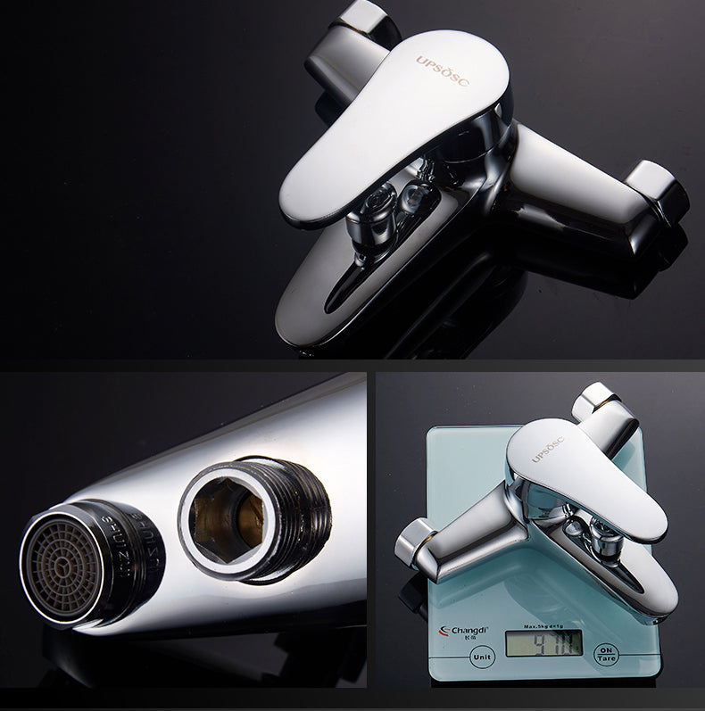Tradition Fixed Bathtub Mixer Wall Mount Lever Handle Bathtub Mixer